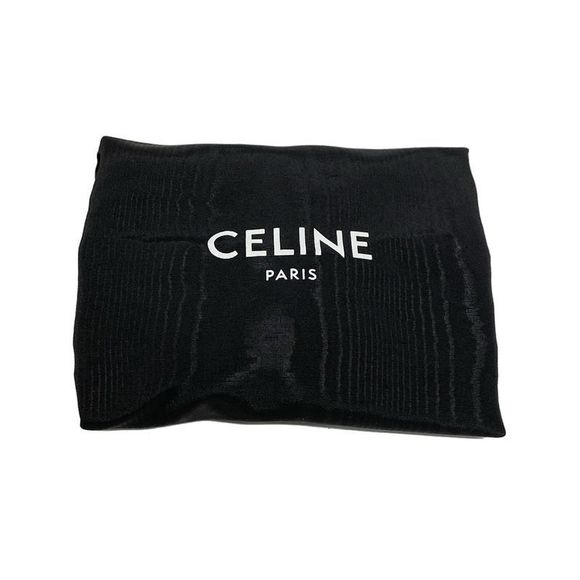 Celine Handbag Ava Triomphe Black Leather - Picture 11 of 16